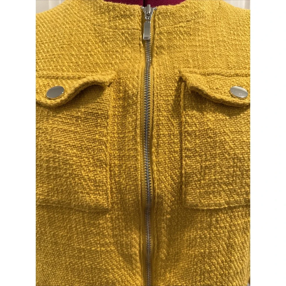 Chico's Womens Blazer Jacket‎ Yellow Size 0